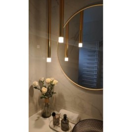 PUCCINI Pendentif LED Lampe, 2W, 250x25mm, or
