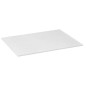 SKARA Rockstone Countertop 81,2x12x46cm, blanc mat