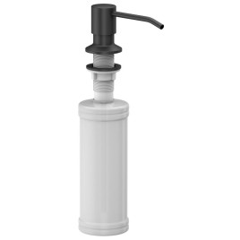 Distributeur de comptoir, rond, ABS/noir mat