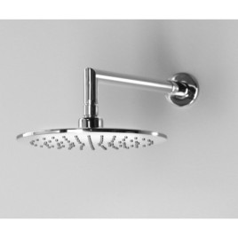 BARON Douche en béton Set avec un seul levier Mixer Tap, 2 Outlets, Chrome