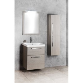 Salle de bain THEIA 60, chêne argenté