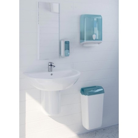 REPLAST Distributeur de savon liquide 550ml, blanc