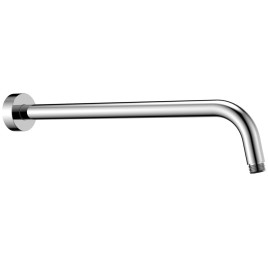 Shower Spout round, 400mm, chrome