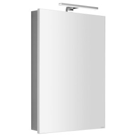GRETA armoire miroir incl. Lumière LED, 50x70x14cm, blanc mat