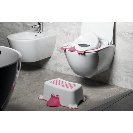 Siège de toilette pour enfants DUCK, rose