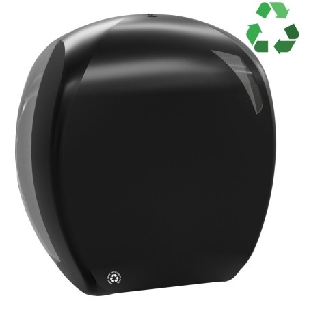 Réfrigérateur de rouleaux de toilette, jusqu'à Ø 24cm, ABS, noir