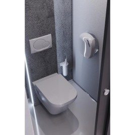 Distributeur de rouleaux de toilette SKIN, jusqu'à Ø 24cm, ABS, blanc