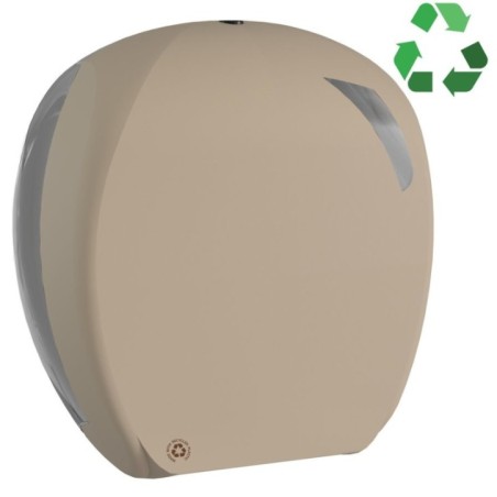 Distributeur de rouleaux de toilette SKIN, jusqu'à Ø 24cm, ABS, sable