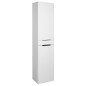 AKIRA Tall Storage Unit 180x40x30cm, blanc