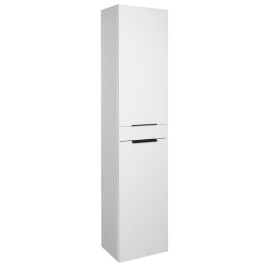 AKIRA Tall Storage Unit 180x40x30cm, blanc