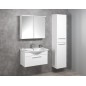 AKIRA Tall Storage Unit 180x40x30cm, blanc