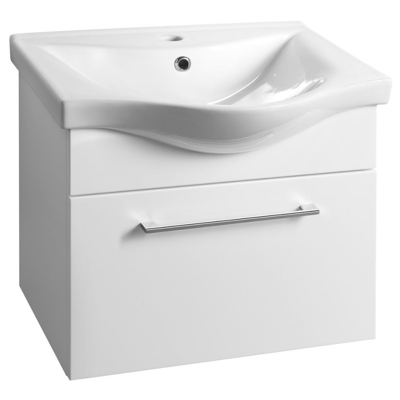 AKIRA Vanity Unité 51,1x42x34cm, blanc