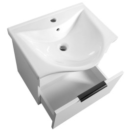 AKIRA Vanity Unité 51,1x42x34cm, blanc