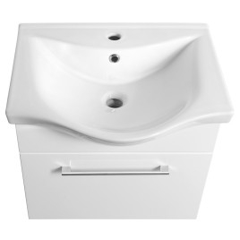 AKIRA Vanity Unité 51,1x42x34cm, blanc