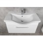 AKIRA Vanity Unité 74,5x42x34cm, blanc