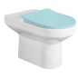 VerMET toilette peigne, S-trap/P-trap, blanc