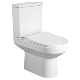 VerMET toilette peigne, S-trap/P-trap, blanc