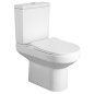 VerMET toilette peigne, S-trap/P-trap, blanc