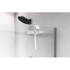 Douche, incl. Support, blanc mat
