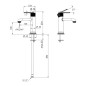 Sapho Robinetterie - Mitigeur de lavabo, bronze BB002/18