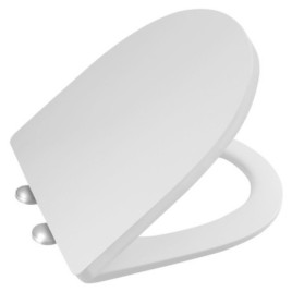 Siège WC LEON, Slim, Soft Fermer, duroplast, blanc