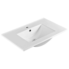 Lavabo en céramique SLIM, mobilier, 70x46cm, blanc