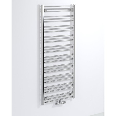 AlBRECHT radiateur de salle de bain 600x1570mm, connexion centrale, chrome