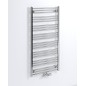 AlBRECHT radiateur de salle de bain 600x1250mm, connexion centrale, chrome