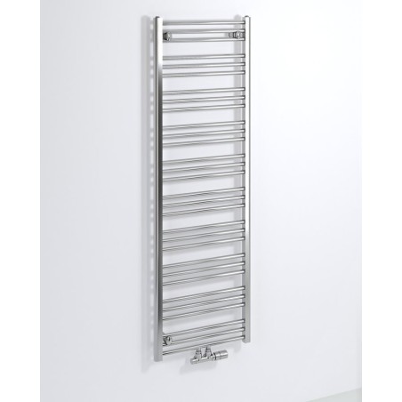 AlBRECHT radiateur de salle de bain 500x1570mm, connexion centrale, chrome