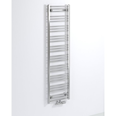 AlBRECHT radiateur de salle de bain 400x1570mm, connexion centrale, chrome