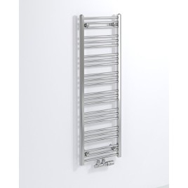 AlBRECHT radiateur de salle de bain 400x1250mm, connexion centrale, chrome