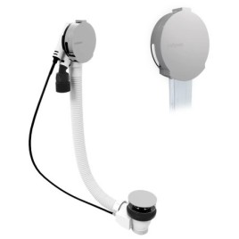 Pop Up Bath Filler déchets (L) 800mm, Plug 72mm, Chrome
