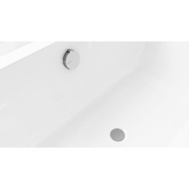 Pop Up Bath Filler déchets (L) 800mm, Plug 72mm, Chrome