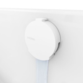 Déchets de douche (L) 800mm, Plug 72mm, blanc
