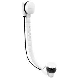 Pop Up Bath Waste (L) 800mm, Plug 72mm, blanc