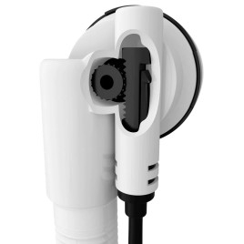 Pop Up Bath Waste (L) 800mm, Plug 72mm, blanc