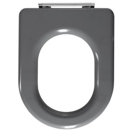 Siège de toilette MEDIC, duroplast, gris