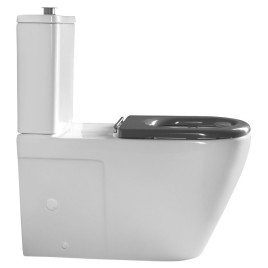 RIMLES MEDIC Fermer Toilettes couple, blanc