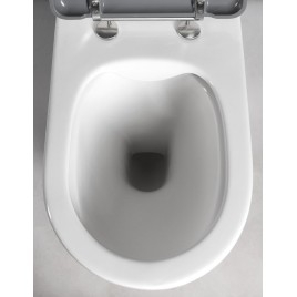 RIMLES MEDIC Fermer Toilettes couple, blanc