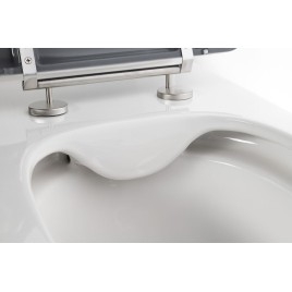 RIMLES MEDIC Fermer Toilettes couple, blanc