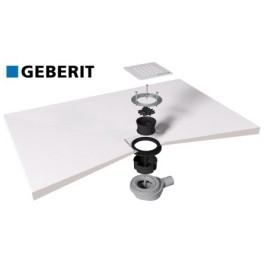 TRENECA Douche Tray Waste Trap 90/40, beige mat