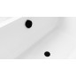 MarBLE Pop Up Bath Filler Waste (L) 800mm, noir mat