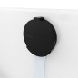 MarBLE Pop Up Bath Filler Waste (L) 800mm, noir mat