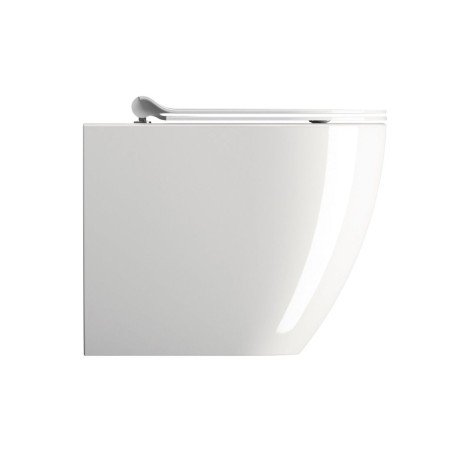 PURA WC pan, Swirlflush, 36x55cm, S-trap/P-trap, blanc ExtraGlaze