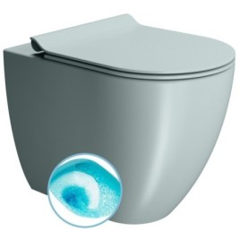 PURA WC pan, Swirlflush, 36x55cm, S-trap/P-trap, ghiaccio dual-matt