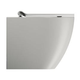 PURA WC pan, Swirlflush, 36x55cm, S-trap/P-trap, cenere dual-matt