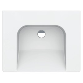Lavabo en céramique COMMUNITY 70x55cm, sans trop-plein, sans trou de robinet, blanc ExtraGlaze