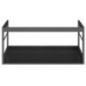 PURA lavabo frame 82x46cm, noir mat