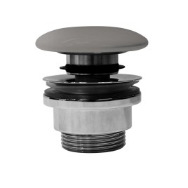 GSI Déchets de lavabo Click-Clack 5/4“, fiche céramique, tortora mat