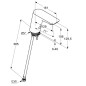 Kludi Balance - Vanne à colonne électronique, chrome 5210505